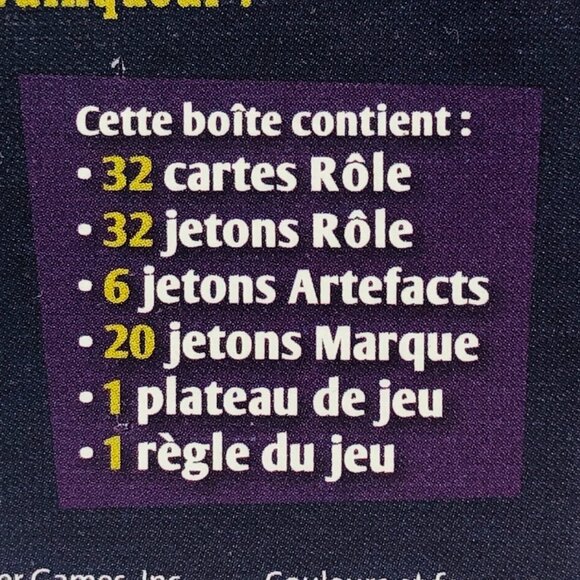 Loup Garou pour une Nuit - Epic Battle French Game New Sealed For Age 9+ - Picture 9 of 12